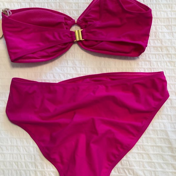 Cabana del Sol Hot Pink Bikini - NWT - Picture 2 of 10